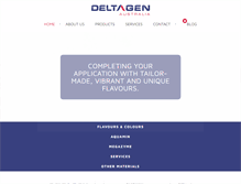 Tablet Screenshot of deltagen.com.au