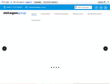 Tablet Screenshot of deltagen.com.pe